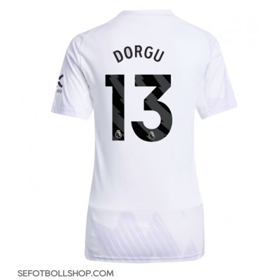 Billiga Manchester United Patrick Dorgu #13 Borta fotbollskläder Dam 2025-26 Kortärmad Billiga Manchester United Patrick Dorgu #13 Borta fotbollskläder Dam 2025-26 Kortärmad